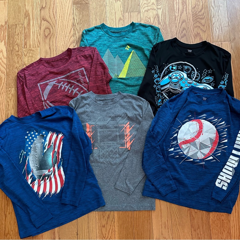 Boys GUC long sleeve shirts (Tek Gear)